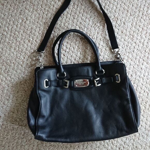 Michael Michael Kors Hamilton East West tote - in black - Picture 3 of 14